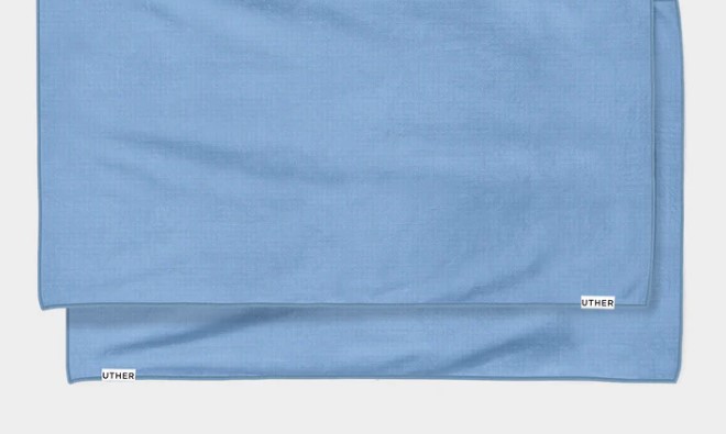 Cart Towel Basics -No Hanging Aqua